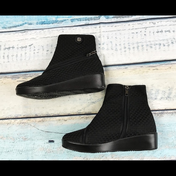 bernie mev wedge bootie